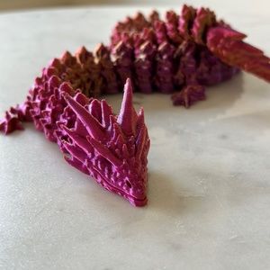 3d printed flexible dragons